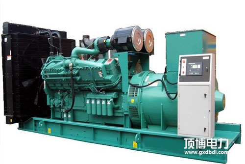 广西顶博发电机组制造维修保养柴油机排气窜油冒蓝烟