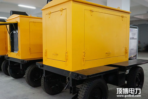 顶博电力移动拖车广西顶博发电机组制造展示
