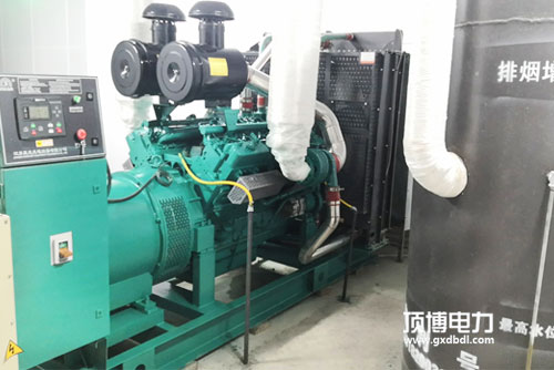 广西顶博发电机组制造机房降噪