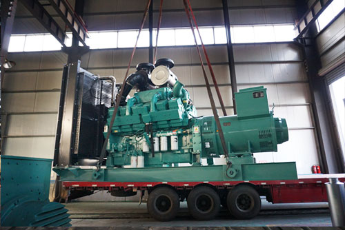 东风康明斯广西顶博发电机组制造350KW