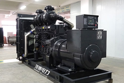 500kw上柴股份广西顶博发电机组制造