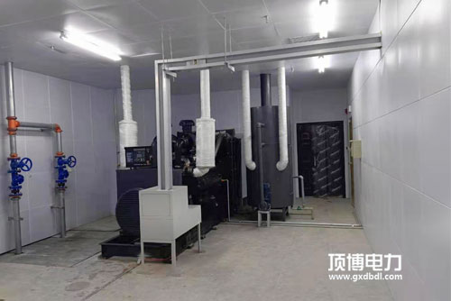 始终保持广西顶博发电机组制造进排风整洁