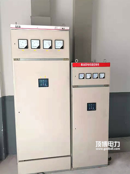 广西顶博发电机组制造控制器（面板）工作原理