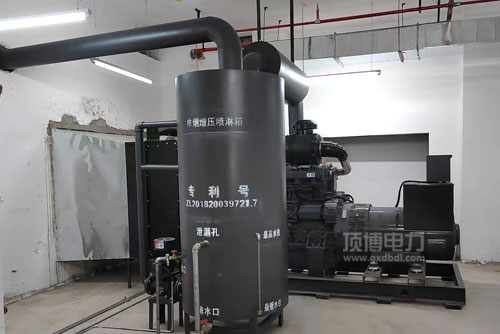 广西顶博发电机组制造燃油箱