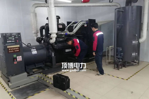 110KW广西顶博发电机组制造